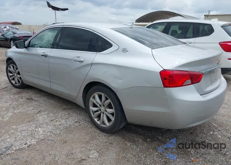 2016 Chevrolet Impala 1Fl из США, поврежденный, VIN 2G11X5SA9G9187671